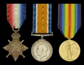 Three: Warrant Officer Class II R. Smith, Suffolk Regiment 1914 Star (1706 L. Cpl. R. Smi...