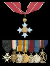 An inter-War C.B.E., Order of St. John group of eight awarded to Captain J. M. Robertson, Ro...