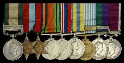 Nine: Warrant Officer Class II H. H. Bell, Royal Norfolk Regiment India General Service 1...