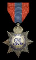 Imperial Service Medal, G.V.R., 1st issue, star shaped, the reverse officially engraved 'Tho...