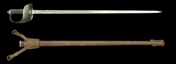 An Officers 1897 Pattern George V Presentation Sword by J. R. Gaunt, London. The 82cm blade...