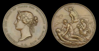 Board of Trade Medal for Gallantry in Saving Life at Sea, V.R., large, bronze (James Rigden,...
