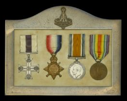 A Great War 'Western Front' M.C. group of four awarded to Captain W. N. Crosby, Yorkshire Re...