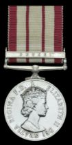 Naval General Service 1915-62, 1 clasp, Brunei (R.M.19803 L. Powell Mne. R.M.) nearly extrem...