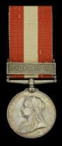 Canada General Service 1866-70, 1 clasp, Fenian Raid 1866 (Pte. T. Fortune, Paisley I. Co.)...