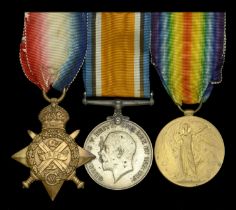 Three: Private W. Kidd, 2nd Dragoons (Royal Scots Greys) 1914 Star (2828 Pte. W. Kidd. 2/...