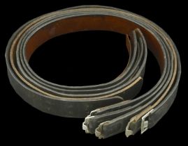 German Second World War Armed Forces Belts. 4 very good condition Army, Luftwaffe or SS hea...