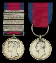 Pair: Driver Thomas Calder, Royal Artillery Drivers Military General Service 1793-1814, 9...