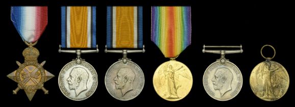 Pair: Private L. V. Garwood, Suffolk Yeomanry and Suffolk Regiment 1914-15 Star (1826 Pte....