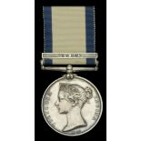 Naval General Service 1793-1840, 1 clasp, Syria (G. H. Brison.) 'B' of surname somewhat heav...