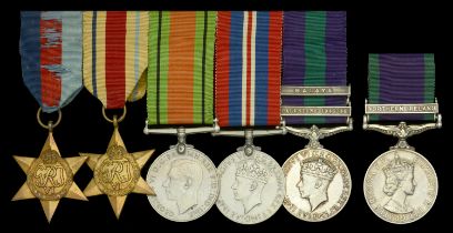 Five: Corporal G. Lister, Suffolk Regiment 1939-45 Star; Africa Star; Defence and War Medal...