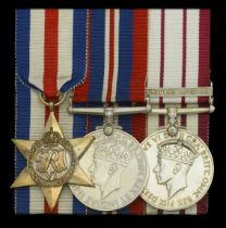 Three: Lieutenant N. L. Villiers, Royal Navy France and Germany Star; War Medal 1939-45;...