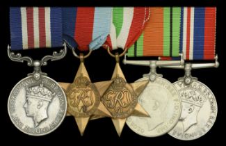 A Second War 1944 'Italy operations' immediate M.M. group of five awarded to Corporal S. C....