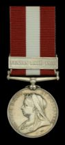 Canada General Service 1866-70, 1 clasp, Fenian Raid 1866 (Pte. F. Birchell, Fenwick R. Co.)...