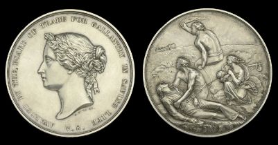 A Board of Trade Medal for Saving Life at Sea awarded to William King of the S.S. Albatross...