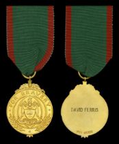 Corporation of Glasgow Bravery Medal, 3rd type, gold (9ct., 9.79g) (David Ferris) hallmarks...