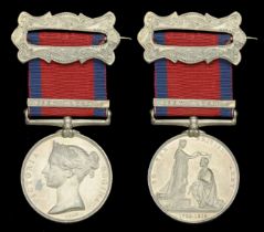 The Military General Service Medal for Fort Detroit awarded to Private George Buckindale, Yo...