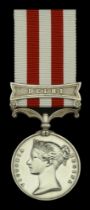 A fine 'Casualty' Indian Mutiny Medal awarded to Corporal S. Smith, 6th Dragoon Guards (Cara...