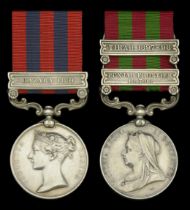 Pair: Colonel E. Balfe, Indian Staff Corps, Indian Army, late 27th and 49th Regiments of Foo...