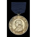 Copy Medal: Earl St. Vincent's Testimony of Approbation 1800, silver, with small loop suspen...