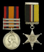 Pair: Private J. Holgate, Loyal North Lancashire Regiment, who died of disease at Middelburg...
