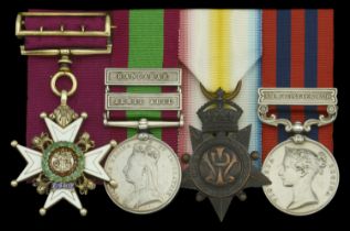 A fine Victorian C.B. group of four awarded to Brevet Colonel R. Chalmer, King's Royal Rifle...