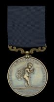 Royal Humane Society, small bronze medal (successful - sic) (Cpl W. Hall. 28th. Sept [sic],...