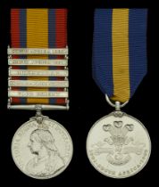 Pair: Private T. Hides, Imperial Yeomanry Queen's South Africa 1899-1902, 5 clasps, Cape...