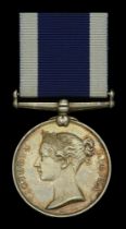 Royal Navy L.S. & G.C., V.R., narrow suspension (Fredk. Burroughs, Dom. 1st Cl. H.M.S. North...