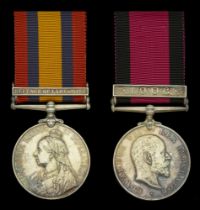 Pair: Sergeant W. G. Mack, Border Mounted Rifles, South African Forces Queen's South Afri...