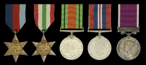 Five: Warrant Officer Class II R. F. Burrett, Duke of Cornwall's Light Infantry 1939-45 S...