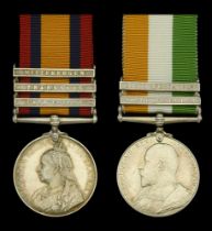 Pair: Colonel P. H. Slee, Royal Field Artillery Queen's South Africa 1899-1902, 3 clasps...
