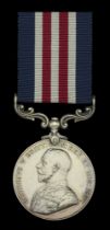 A Great War 'Western Front' M.M. awarded to Sergeant A. E. Gladwin, Royal Canadian Regiment...