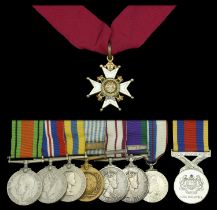 A post-War C.B. group of nine awarded to Chaplain of the Fleet the Right Reverend Ambrose We...