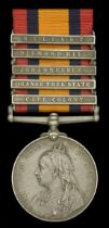 Queen's South Africa 1899-1902, 5 clasps, Cape Colony, Orange Free State, Johannesburg, Diam...