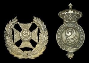 Two Indian Badges. Two badges, comprising a 29th Baluch (Duke of Connaught's Own) Officers...