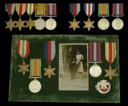 Five: Corporal D. L. Cowlin, Duke of Cornwall's Light Infantry 1939-45 Star; Africa Star; I...