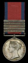 Military General Service 1793-1814, 5 clasps, Talavera, Busaco, Salamanca, Vittoria, Toulous...