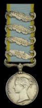 Crimea 1854-56, 4 clasps, Alma, Balaklava, Inkermann, Sebastopol (W. Gordon. 20th. Regt.) of...