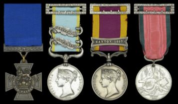 Crimean War Naval Brigade Victoria Cross group awarded to Seaman James Gorman, Royal Navy