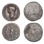 Roman Imperial Coinage, Germanicus, Dupondius, restitution issue under Caligula, Rome, c. 37...