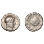 Roman Republican Coinage, M. Caecilius Q.f. Q.n. Metellus, restored issue, Denarius, c. 82-8...