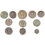 Roman Imperial Coinage, Germanicus, Ases (2), both restitution issue under Claudius, Rome, c...