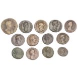 Miscellaneous Roman coins (13), all base metal [13]. Varied state Â£60-Â£80