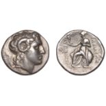 Greek Coinages, KINGS OF THRACE, Lysimachos, Tetradrachm, Magnesia on the Maeander, c. 297-2...