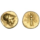 Greek Coinages, KINGS OF MACEDON, Alexander the Great, Stater, Amphipolis, c. 330-320, helme...