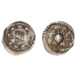 Bar Kochba Revolt, Denarius, attributed to yr 3 [134-5], 'Shim'on' within wreath, rev. jug w...