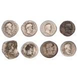 Roman Imperial Coinage, Vespasian, Denarius, Rome, 74, laureate bust right, rev. [c]o[s] v b...