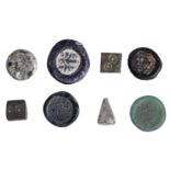 Islamic, weights (8), 8th-12th century, various denominations [8]. Varied state Â£150-Â£200