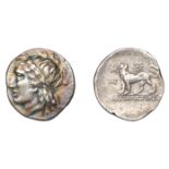 Greek Coinages, IONIA, Miletos, Hemidrachm, 2nd century BC, struck under the magistrate Dein...